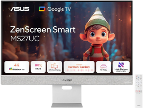 ASUS ZenScreen Smart MS27UC 27″ 60Hz 5ms 4K UHD IPS Monitör