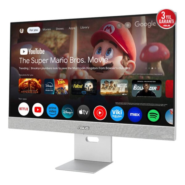 ASUS ZenScreen Smart MS27UC 27″ 60Hz 5ms 4K UHD IPS Monitör