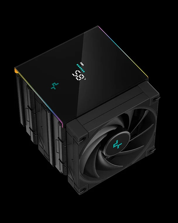 DeepCool AK620 DIGITAL 2x120mm Fan ARGB Kule Tipi İşlemci Soğutucu