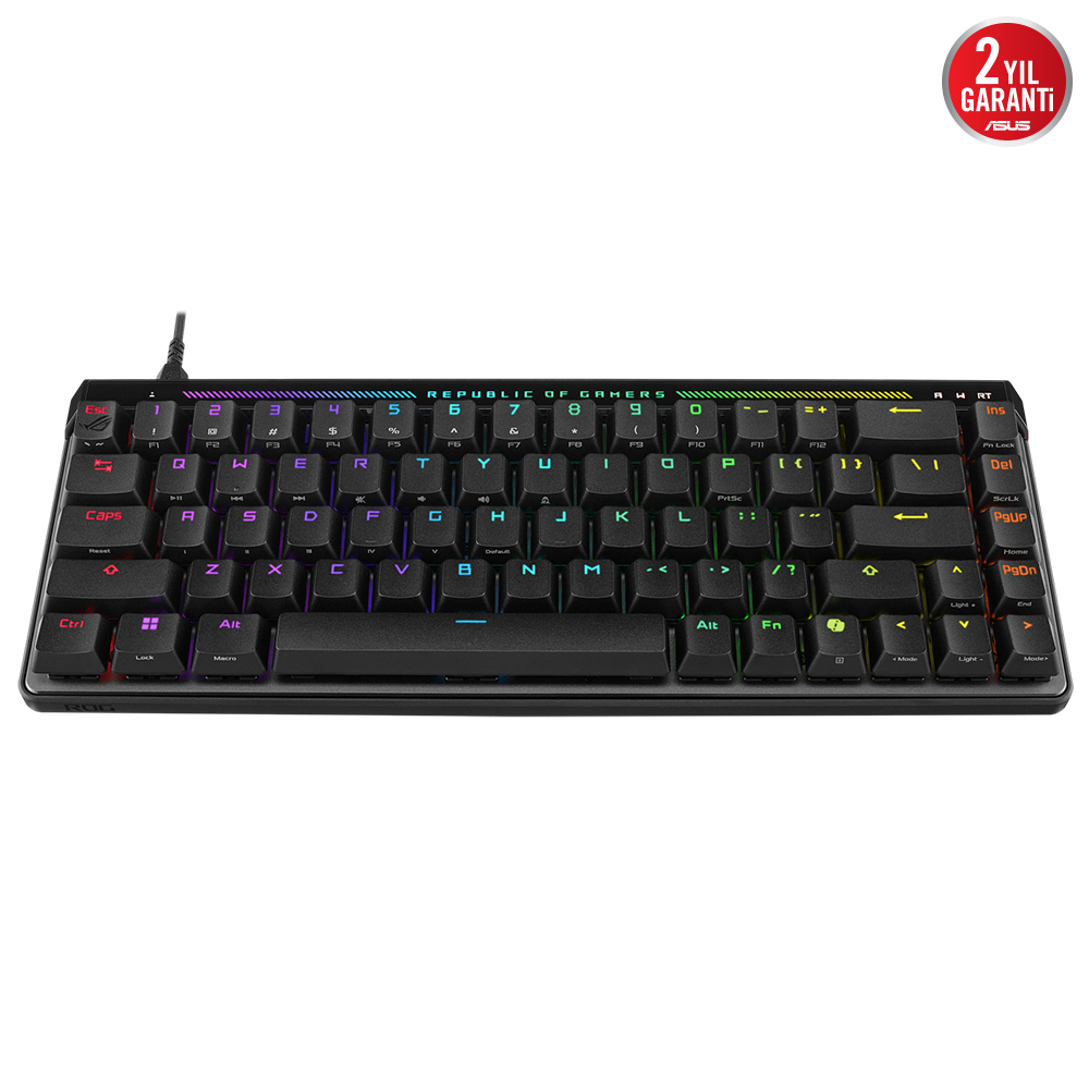 ASUS ROG Falchion Ace HFX ROG HFX ABS Manyetik Switch RGB Türkçe Mekanik Gaming Klavye