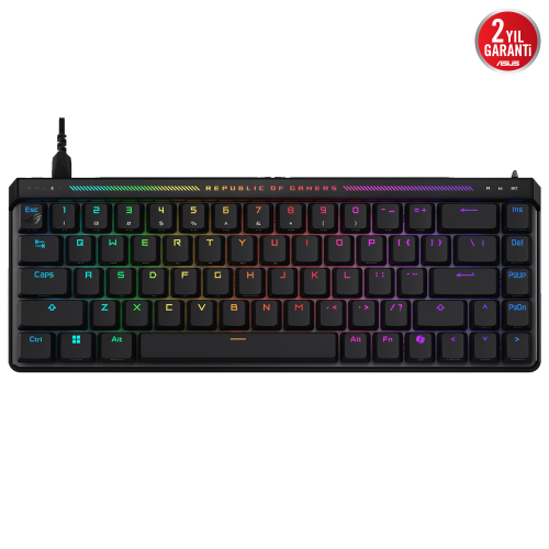 ASUS ROG Falchion Ace HFX ROG HFX ABS Manyetik Switch RGB Türkçe Mekanik Gaming Klavye
