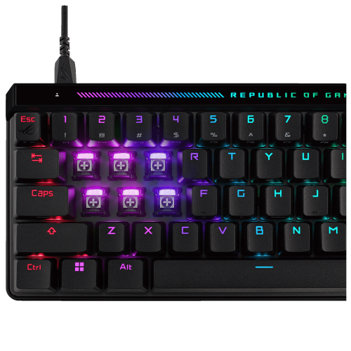 ASUS ROG Falchion Ace HFX ROG HFX ABS Manyetik Switch RGB Türkçe Mekanik Gaming Klavye