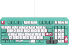 ASUS TUF Gaming K3 Gen II Hatsune Miku Edition Optik Mekanik Red RGB Switch Kablolu Gaming (Oyuncu) Klavye