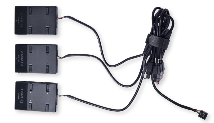 Lian Li USB2.0 1-to-3 HUB (G89.PW-U2HB.00)
