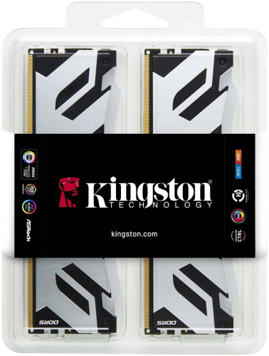 Kingston Renegade KF572C38RSAK2-32TR RGB 32GB (2x16GB) DDR5 7200Mhz CL38 Gaming RAM (Bellek)