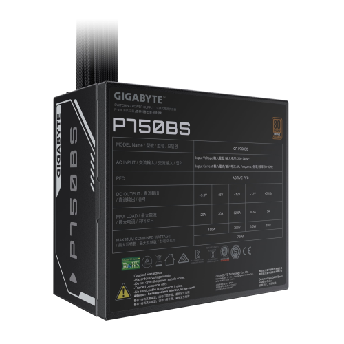 GIGABYTE GP-P750BS 750W 80+ Bronze Güç Kaynağı