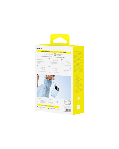 Baseus Enerfill FC31 20000 mAh 45W PowerBank - Mavi