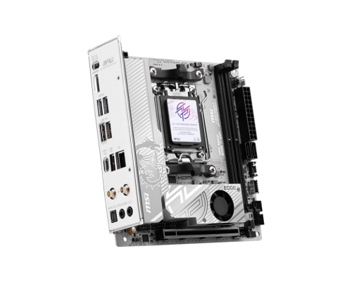 MSI MPG B850I EDGE TI WIFI DDR5 AMD B850 AM5 Soket 8200+(OC)MHz ITX Anakart