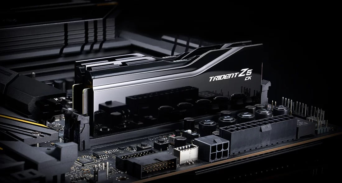 GSKILL Trident Z5 CK 48GB (2x24GB) 8400MHz CL40 DDR5 Gaming Ram (F5-8400C4052G24GX2-TZ5C)