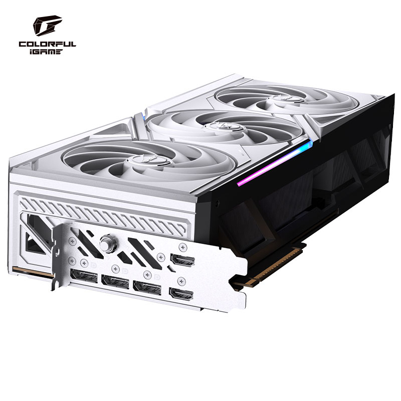 COLORFUL iGame RTX 5080 Vulcan W OC 16GB GDDR7 256Bit Beyaz Ektan Kartı (16GB-V)