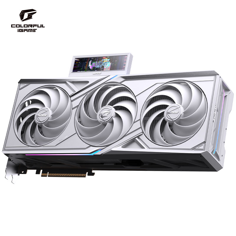 COLORFUL iGame RTX 5080 Vulcan W OC 16GB GDDR7 256Bit Beyaz Ektan Kartı (16GB-V)