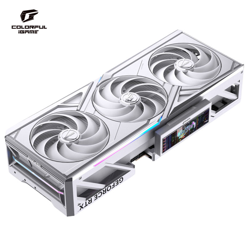 COLORFUL iGame RTX 5080 Vulcan W OC 16GB GDDR7 256Bit Beyaz Ektan Kartı (16GB-V)