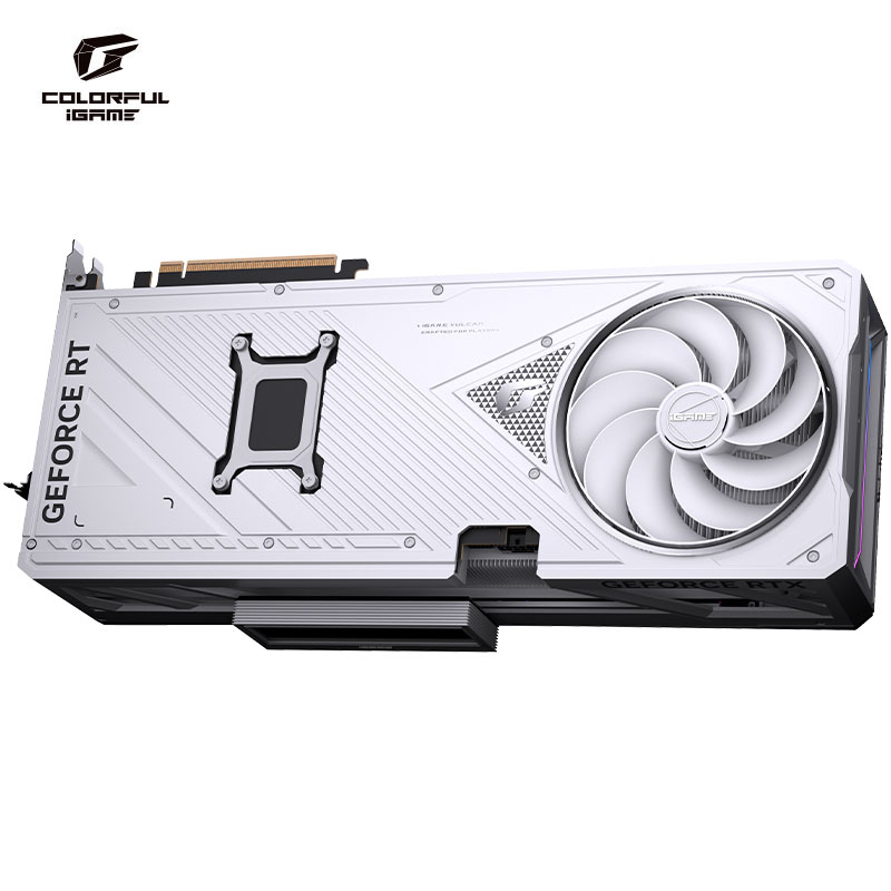 COLORFUL iGame RTX 5080 Vulcan W OC 16GB GDDR7 256Bit Beyaz Ektan Kartı (16GB-V)