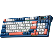 GamePower Gasket Elite RGB Wireless/Bluetooth/Kablolu Mekanik Blue Switch Gasket İngilizce Q Gaming Klavye