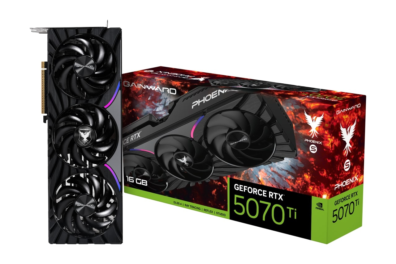 GAINWARD RTX5070 Ti PHOENIX-S 16GB GDDR7 256bit Gaming (Oyuncu) Ekran Kartı