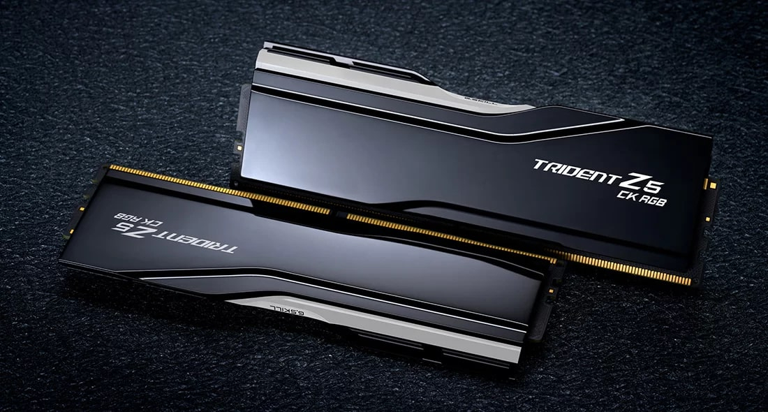 GSKILL Trident Z5 CK RGB 48GB (2x24GB) 8400MHz CL40 DDR5 Gaming Ram (F5-8400C4052G24GX2-TZ5CRK)