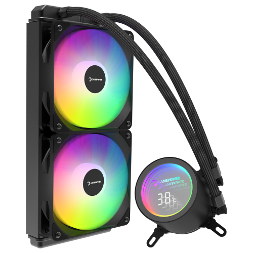 GamePower Skadi İnfinity 240 ARGB 240mm Cpu Sıvı Soğutma AM5 ve LGA1700 Uyumlu