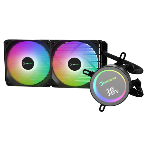 GamePower Skadi İnfinity 240 ARGB 240mm Cpu Sıvı Soğutma AM5 ve LGA1700 Uyumlu