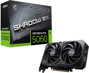 MSI GeForce RTX 5060 8GB Shadow 2X GDDR7 128Bit DX12 Gaming (Oyuncu) Ekran Kartı