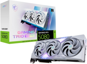 MSI GeForce RTX 5080 16G GAMING TRIO WHITE GDDR7 256Bit DX12 Gaming (Oyuncu) Ekran Kartı