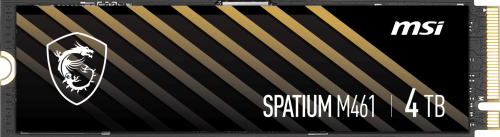 MSI Spatium M461 4TB 5000/4200MB/s PCIe Gen 4.0 NVMe M.2 SSD Disk