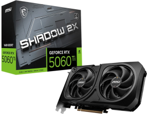 MSI GeForce RTX 5060TI 16GB Shadow 2X PLUS GDDR7 128Bit DX12 Gaming (Oyuncu) Ekran Kartı