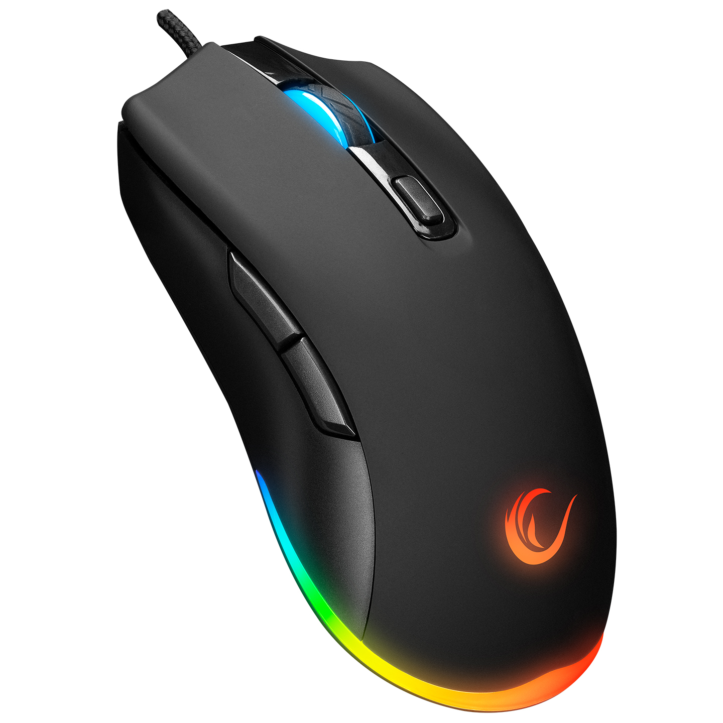 Rampage KM-RX7 FORTUNA V2 Gökkuşağı Aydınlatmalı USB Siyah Gaming Combo Q Gaming Klavye + 12800 dpi Mouse Seti