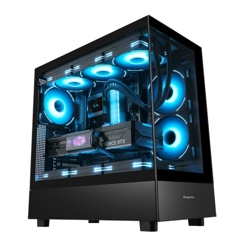 SEGOTEP Endura Pro+ Siyah 750W 80+ Bronze PCIE 5.1 Midi Tower Kasa (6xARGB Fan) 