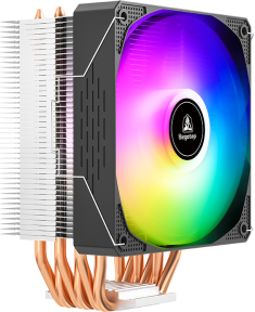 SEGOTEP Frozen Tower T6 Siyah 120mm Hava Soğutucu (AMD-INTEL) Bulk