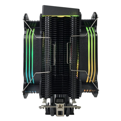 Rampage Octagon C60 2x120mm Siyah İşlemci Hava Soğutucu