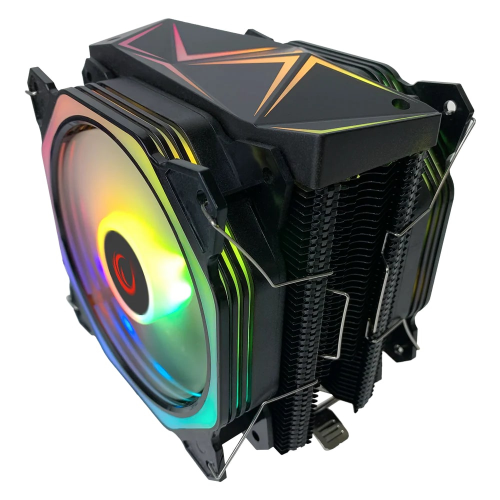 Rampage Octagon C60 2x120mm Siyah İşlemci Hava Soğutucu