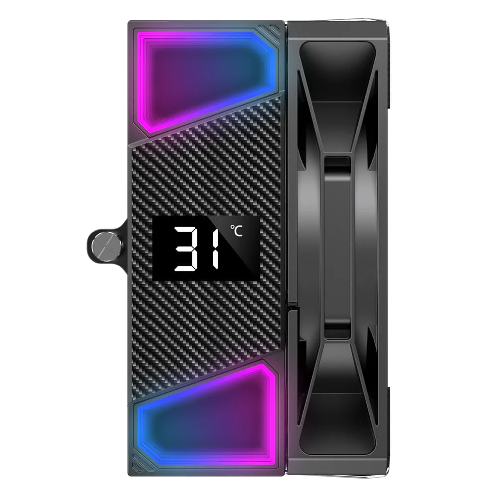 Rampage Octagon C70 1x120mm Siyah İşlemci Hava Soğutucu