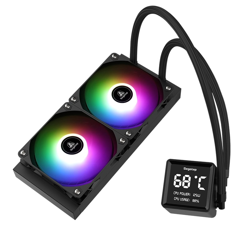 SEGOTEP BeAced 240 Siyah 240mm Sıvı Soğutucu