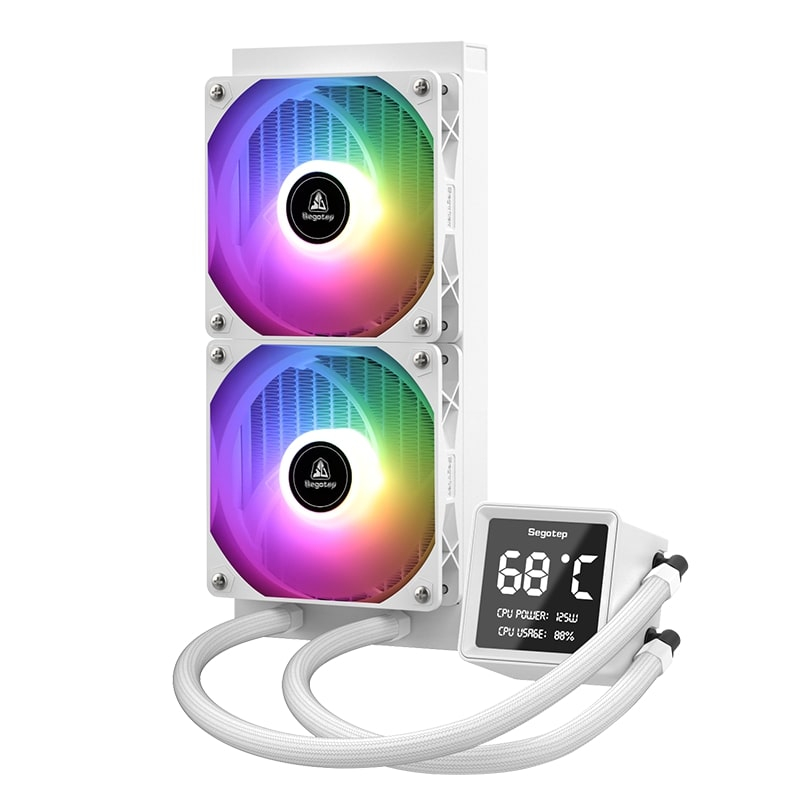 SEGOTEP BeAced 240 Beyaz 240mm Sıvı Soğutucu