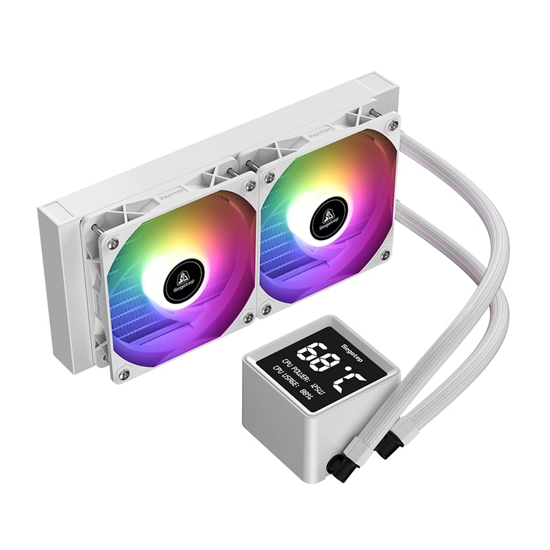 SEGOTEP BeAced 240 Beyaz 240mm Sıvı Soğutucu