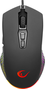 Rampage SMX-G68 SPEAR V2 FULL RGB 12800 DPI Siyah 7D Makrolu Gaming Oyuncu Mouse - 34870