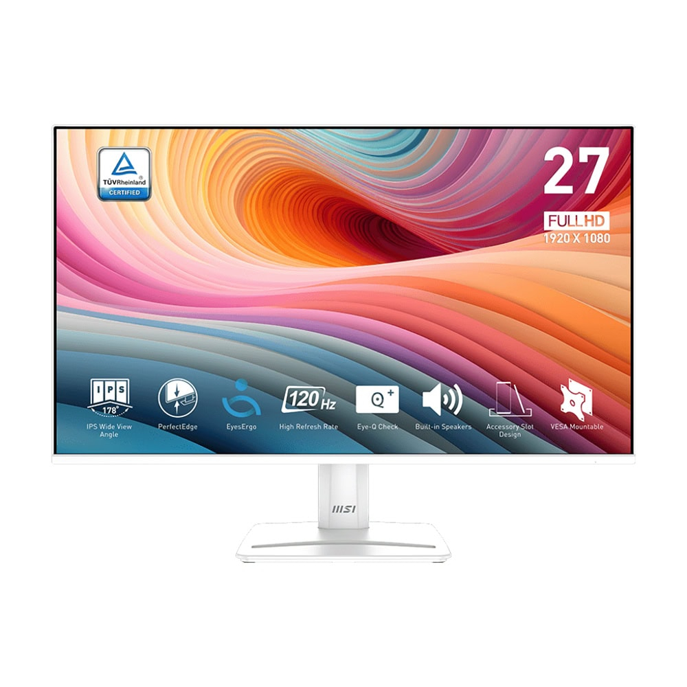 MSI Pro MP275W E2 27″ 120Hz 1ms FHD Flat IPS Adaptive-Sync Monitör