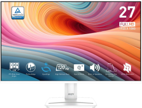MSI Pro MP275W E2 27″ 120Hz 1ms FHD Flat IPS Adaptive-Sync Monitör