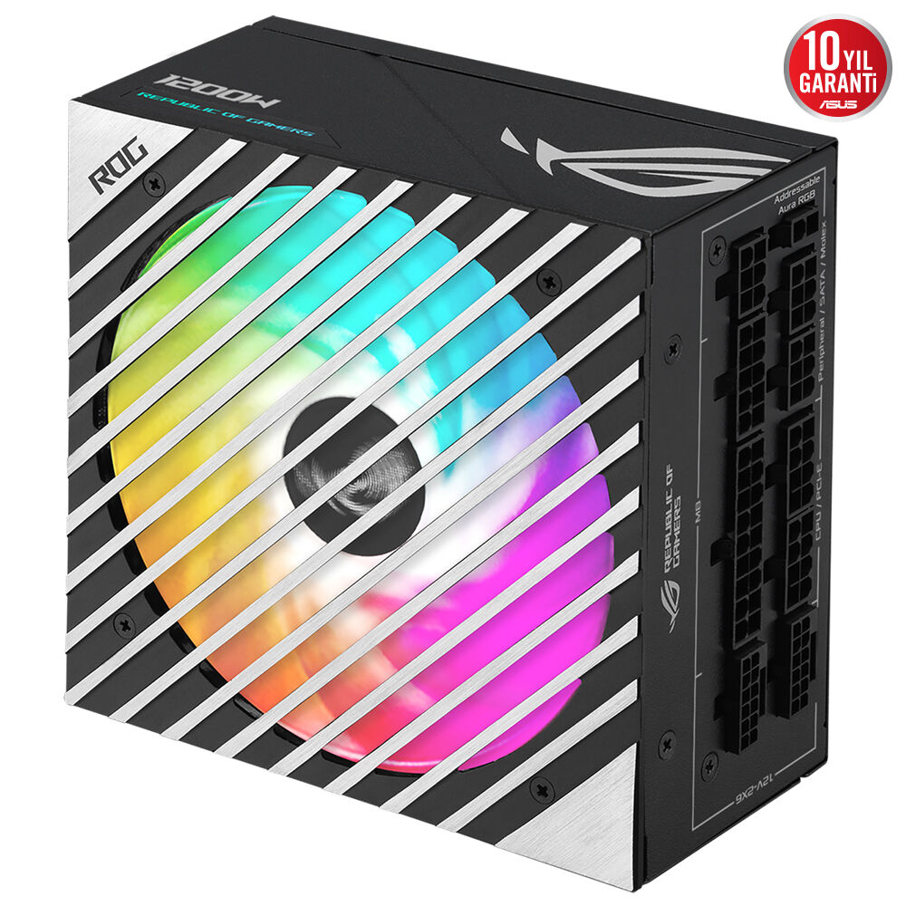 ASUS ROG-LOKI-1200T-SFX-L-GAMING 1200W  Black Sılver 120mm Full Modüler Gaming (Oyuncu) Power Supply (90YE00N0-B0NA00)