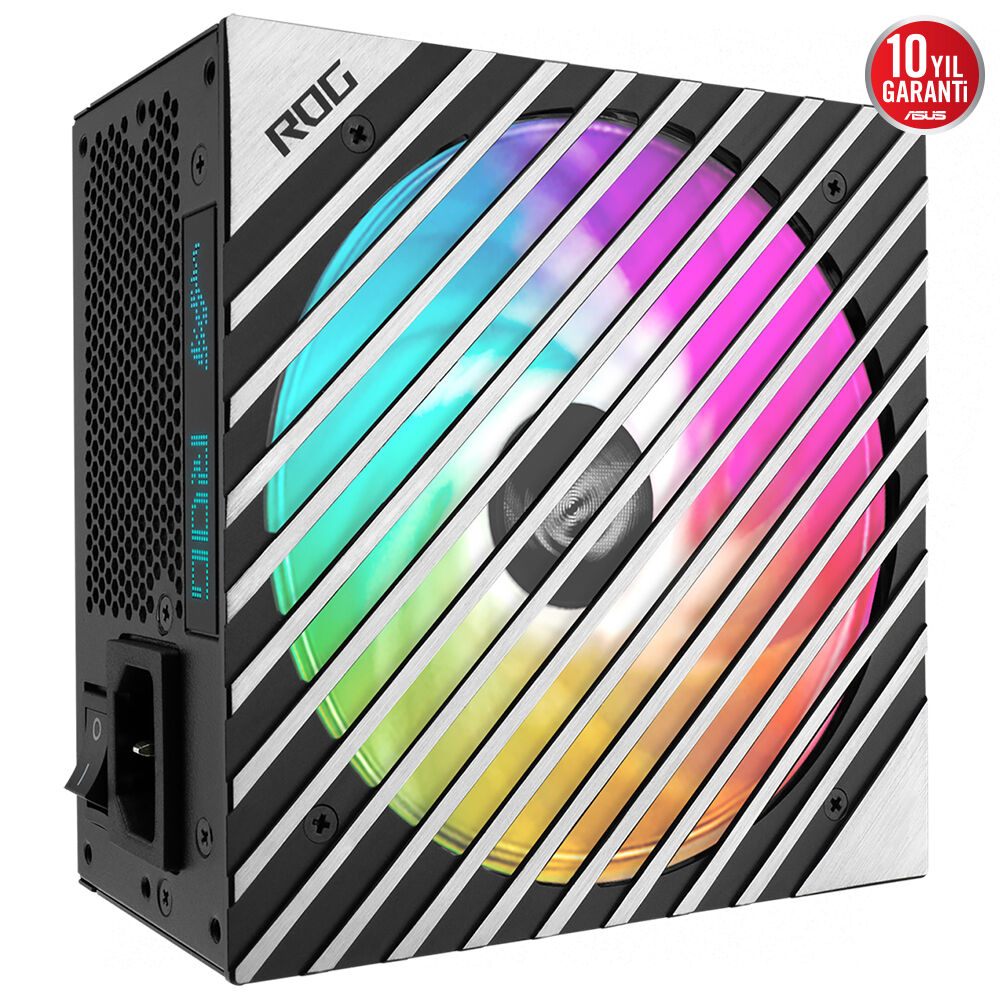 ASUS ROG-LOKI-1200T-SFX-L-GAMING 1200W  Black Sılver 120mm Full Modüler Gaming (Oyuncu) Power Supply (90YE00N0-B0NA00)