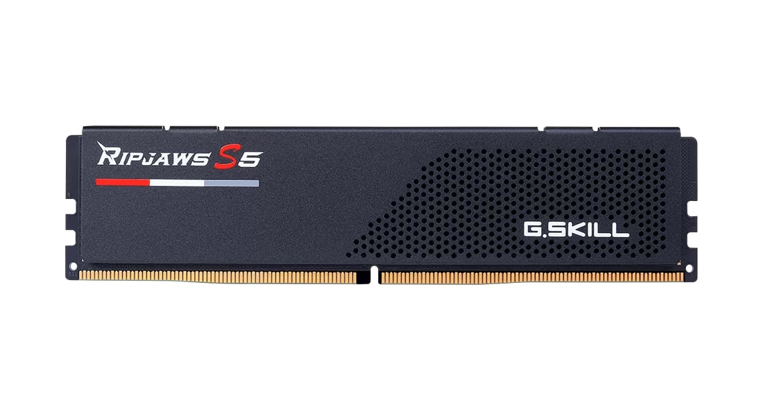 GSKILL Ripjaws S5 Black 64GB (2x32GB) 6000MHz CL36 DDR5 Gaming Ram (F5-6000J3636F32GX2-RS5K)