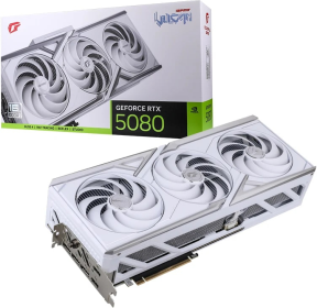 COLORFUL iGame GeForce RTX 5080 Vulcan W OC 16GB GDDR7 256Bit Beyaz Ekran Kartı (16GB-V)