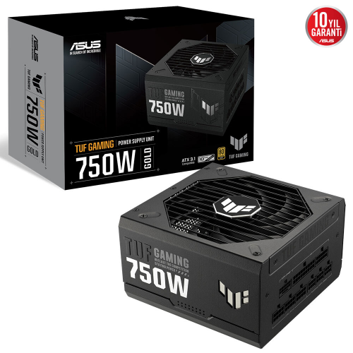 ASUS TUF-GAMING-750G 750W 80+ Gold Full Modüler Gaming (Oyuncu) Power Supply