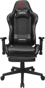 Rampage KL-R71 EMPIRE Ayak Dayama Yerli Siyah/Silver Gaming Oyuncu Koltuğu 36527
