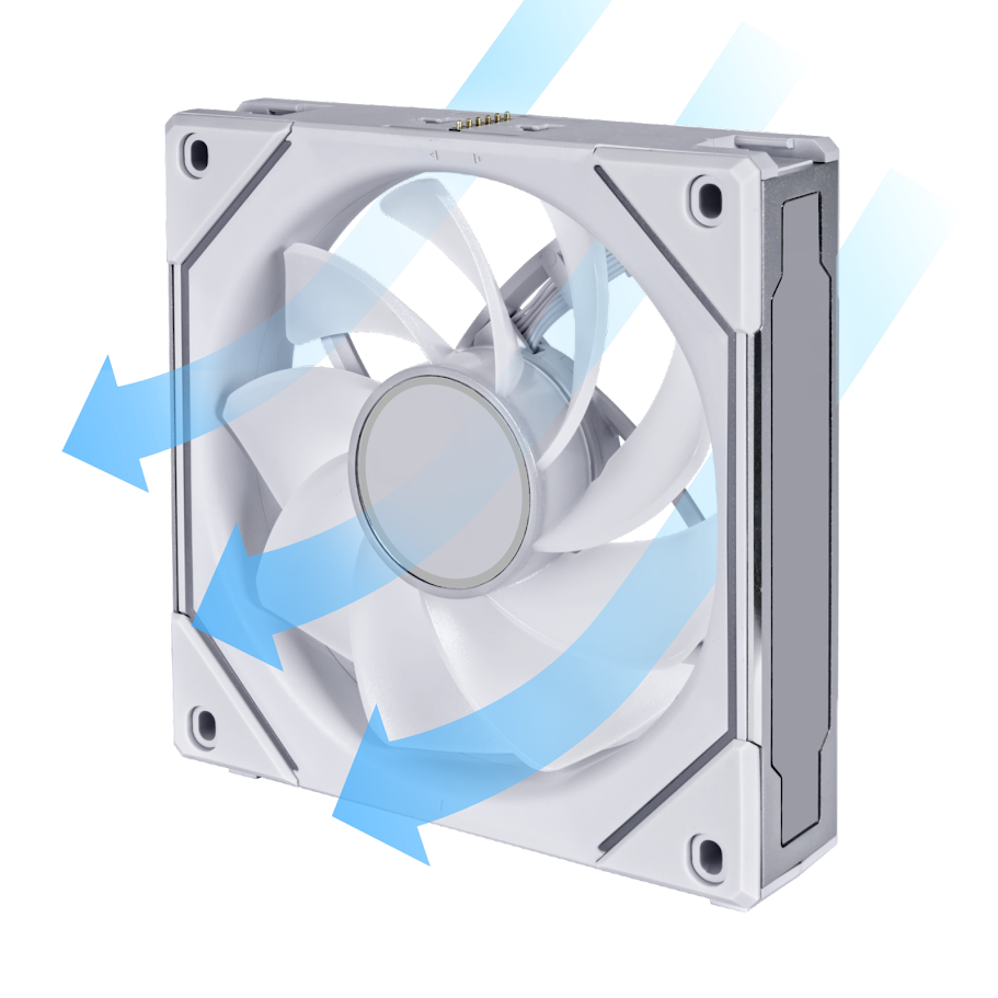 Lian Li REVERSE UNI FAN SL-INFINITY 3x120mm Beyaz Kasa Fanı (G99.12RSLIN3W.00)