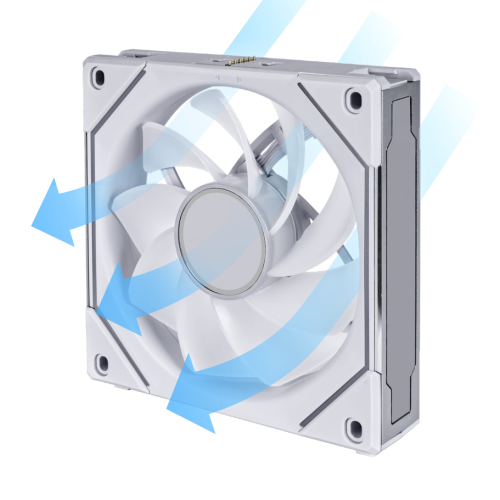 Lian Li REVERSE UNI FAN SL-INFINITY 3x120mm Beyaz Kasa Fanı (G99.12RSLIN3W.00)