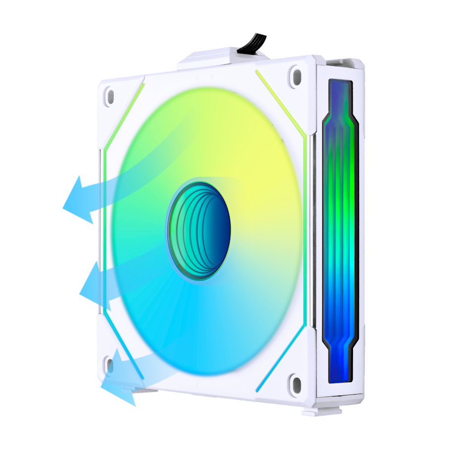 Lian Li REVERSE UNI FAN SL-INFINITY 3x120mm Beyaz Kasa Fanı (G99.12RSLIN3W.00)