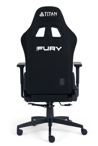 Titanseat  KL-FRY-01-BL Fury Black Kumaş Oyuncu Koltuğu