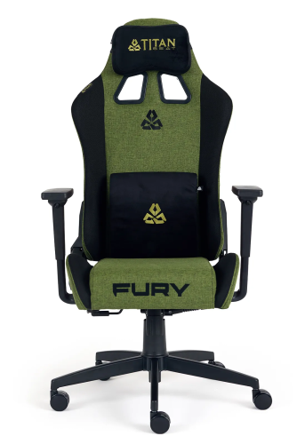 Titanseat KL-FRY-01-GRN Fury Green Kumaş Oyuncu Koltuğu