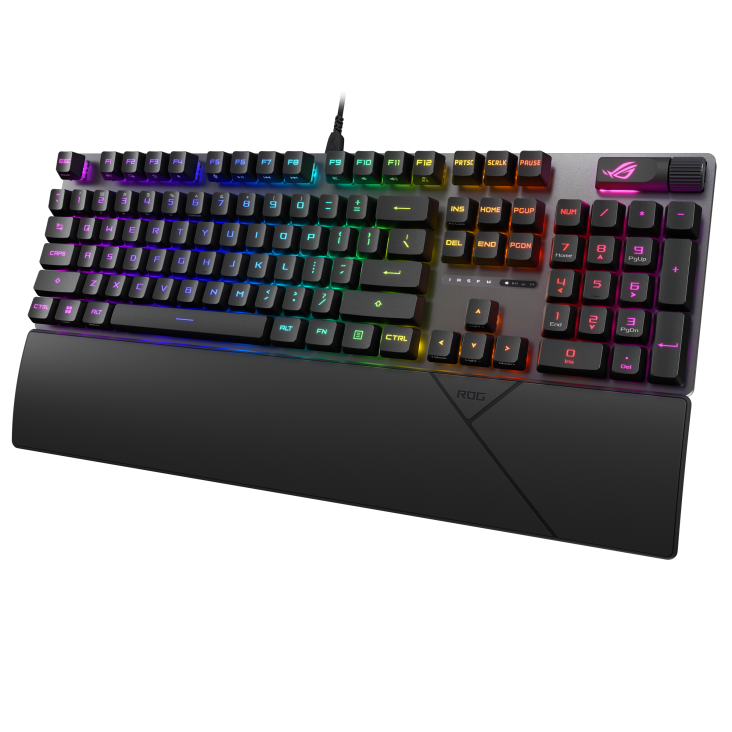 ASUS ROG Strix Scope II RX UK PBT Mekanik Red Switch RGB İngilizce Kablolu Gaming (Oyuncu) Klavye